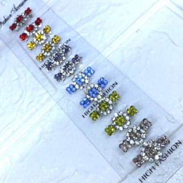 BROS DAGU WARNA Kecil Hijab Jilbab Aksesoris Wanita Muslim Cantik Full Mata Korea-S