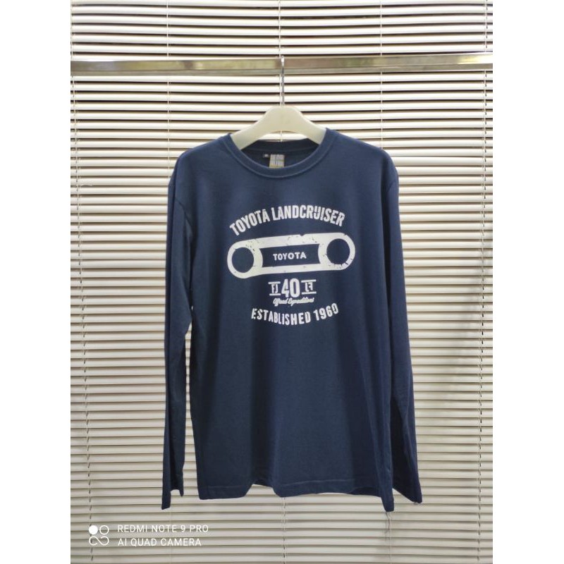LONGSHIRT FJ40 GRILL NAVY BLUE