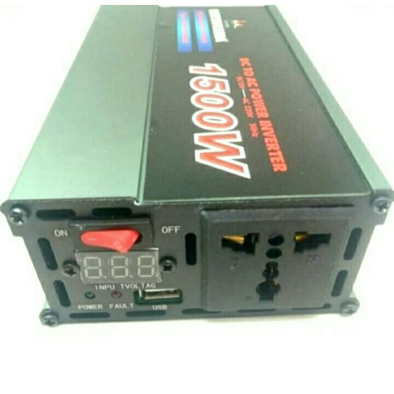 Cod Power Inverter Mitsuyama MS1500 watt Original DC to AC bayar ditempat