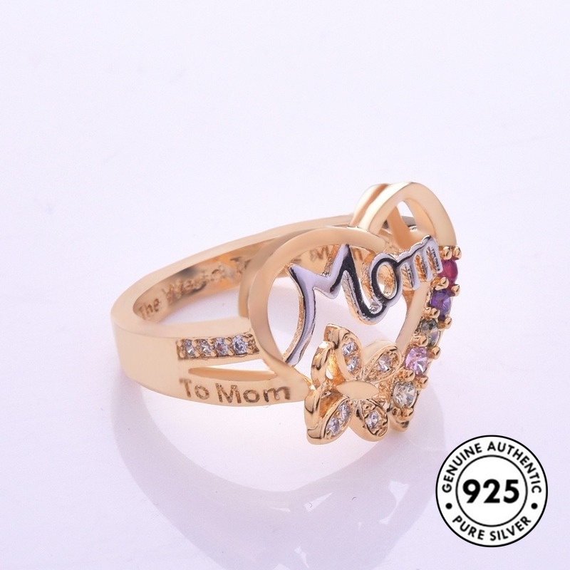 Cincin S925 Silver Bentuk Hati