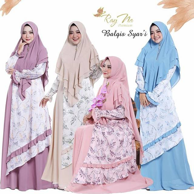 BALQIS SYARI SET/RAYNA/GAMIS SALE HARGA NYUNGSEP