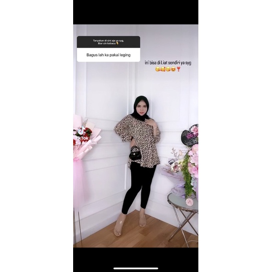 LEOPARD BLOUSE BY DEBS BJM