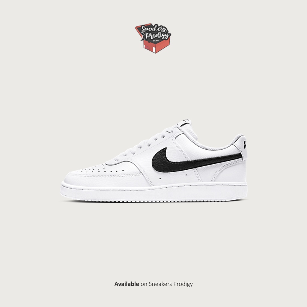 Court Vision Low White Black Original Resmi