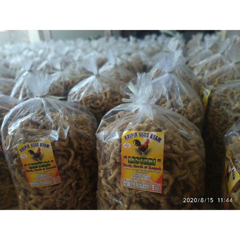 

Keripik Usus Ayam Krispi 2Kg
