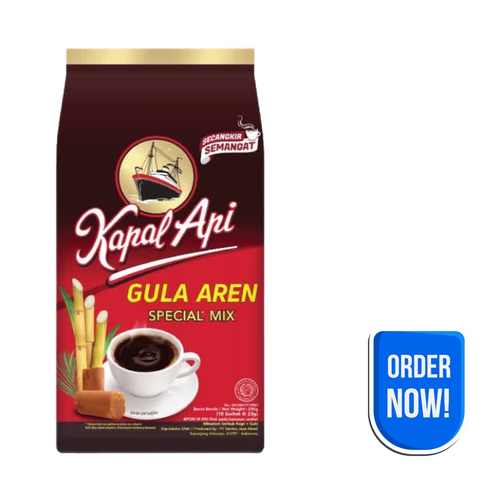 

TERLALU MURAH..!! KOPI KAPAL API GULA AREN 1 RENCENG