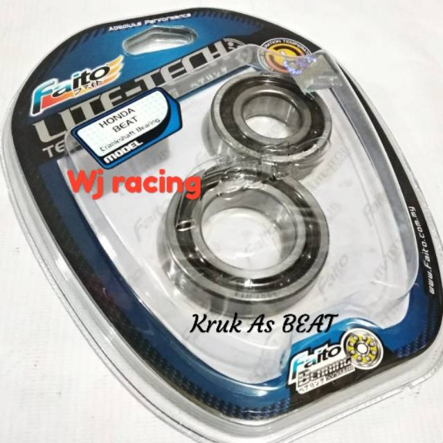 Bearing Laher Kruk As Faito Lite Tech Beat Karbu / Beat FI