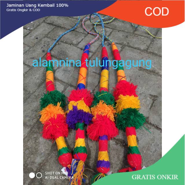 pecut anak anak kuda lumping pecut jaranan 3 meter  Cambuk raja bopo pentas Cambuk jederan tari anak