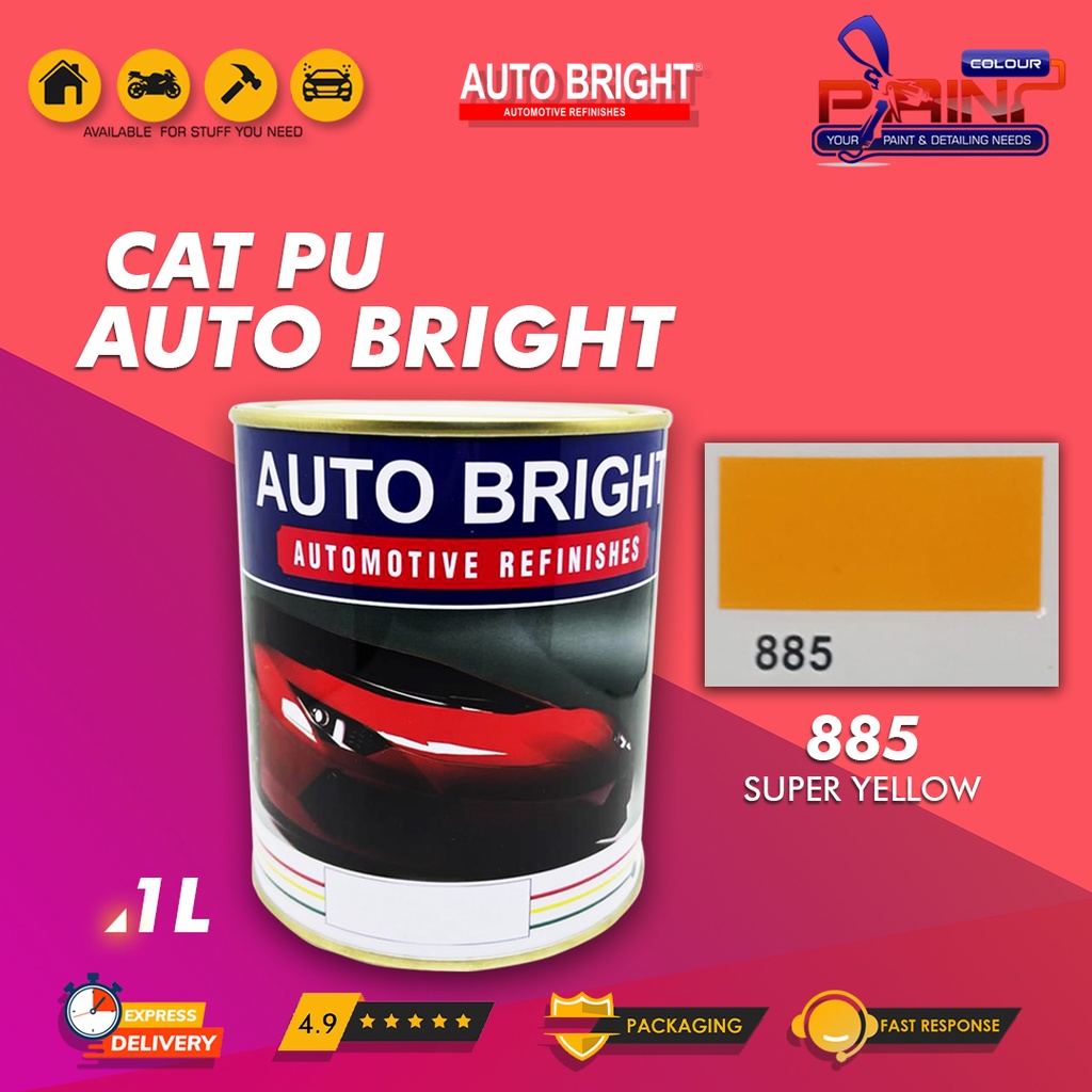 Cat PU Autobright - Super Yellow AB 885