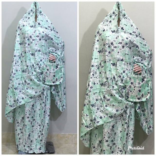 Mukena Katun Bali Motif Bunga Murah Mukena Terbaru untuk Tarawih