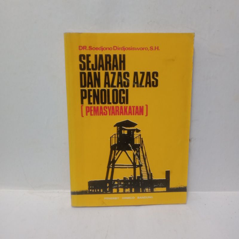 Jual Sejarah Dan Azaz Penologi Pemasyarakatan Indonesia Shopee Indonesia