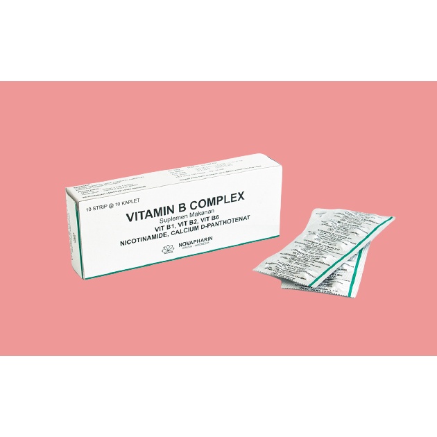 Jual VITAMIN B COMPLEX NOVA / BOX'S Shopee Indonesia
