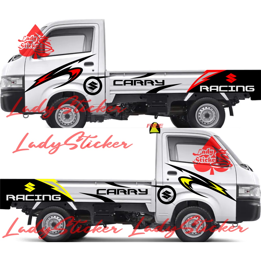 STICKER STIKER PICKUP MOBIL CARRY STIKER MOBIL SUZUKI PICK UP MEGA CARRY