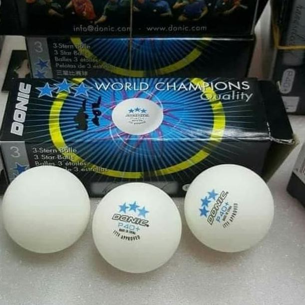 【Banyak Peminat,, BOLA PINGPONG TENIS MEJA DONIC SCHILDKROT P40+ ORIGINAL **U