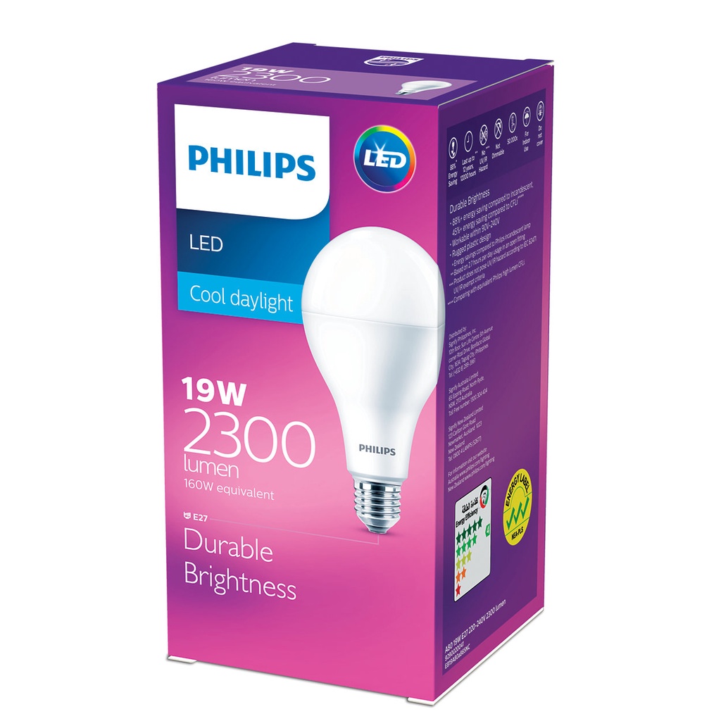 LAMPU PHILIPS LED BULB PUTIH E27