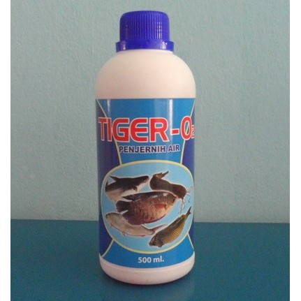 Tiger O2 Penjernih Air Kolam Ikan 500ml