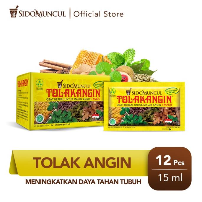 

TERLARIS Tolak Angin Cair Dus 12's Herbal - Masuk Angin Daya Tahan Tubuh /OBAT HERBAL ASAM URAT/OBAT HERBAL PELANGSING/OBAT HERBAL KOLESTEROL/OBAT HERBAL DIABETES
