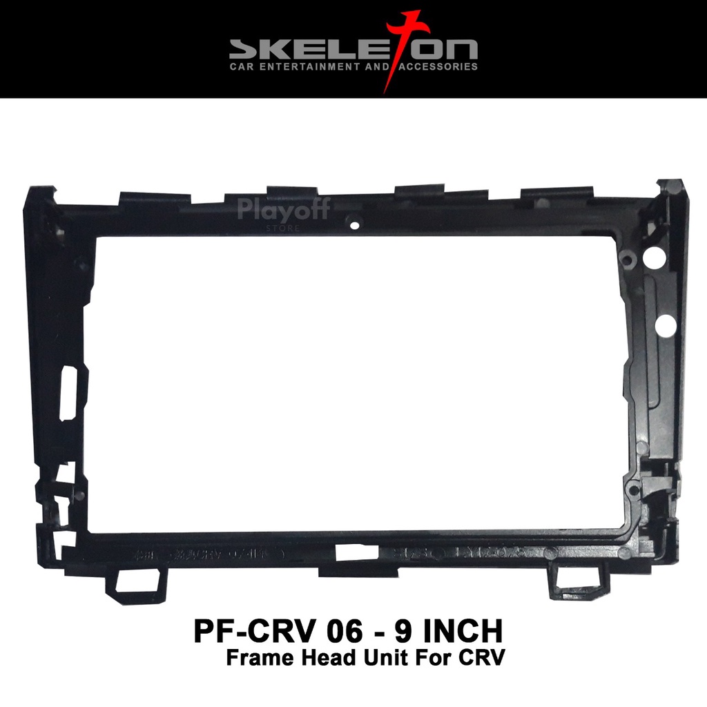 Frame Head Unit 9 Inch Mobil Honda CRV 2006 Frame Android Skeleton