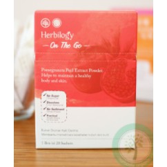 

HERBILOGY ON THE GO - POMEGRANATE PEEL EXTRACT POWDER 20 SACHETS