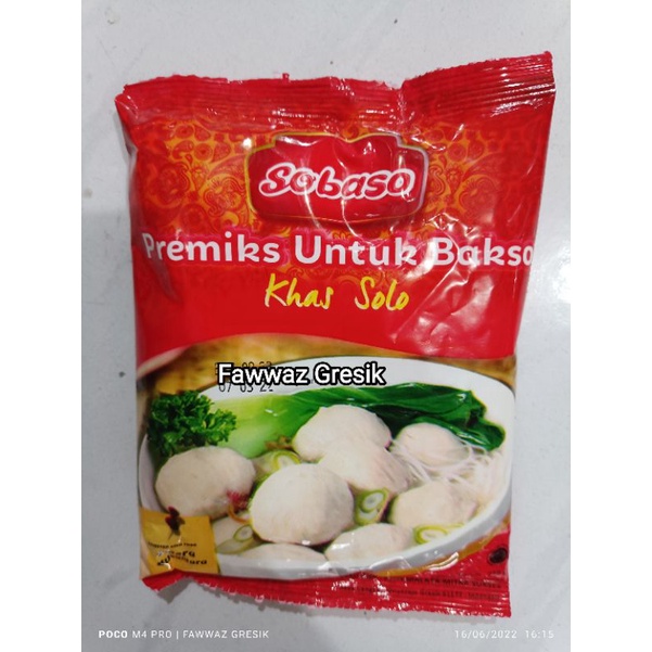 Sobaso Premiks Bakso Khas Solo 250gr - Tepung Premiks Bakso Khas Solo 250 gr