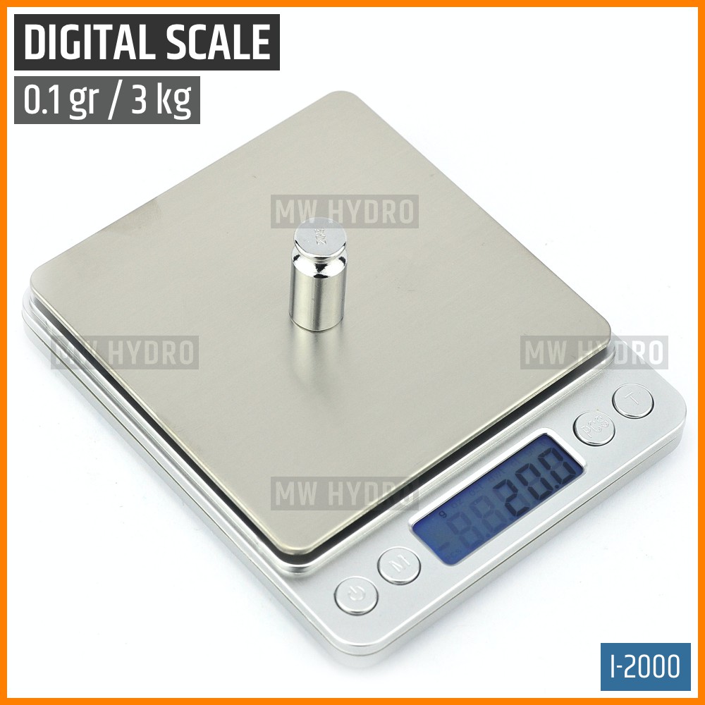 Mini Digital Platform Scale I-2000 - 0.01 x 500g / 0.1 x 3000g, Timbangan Digital