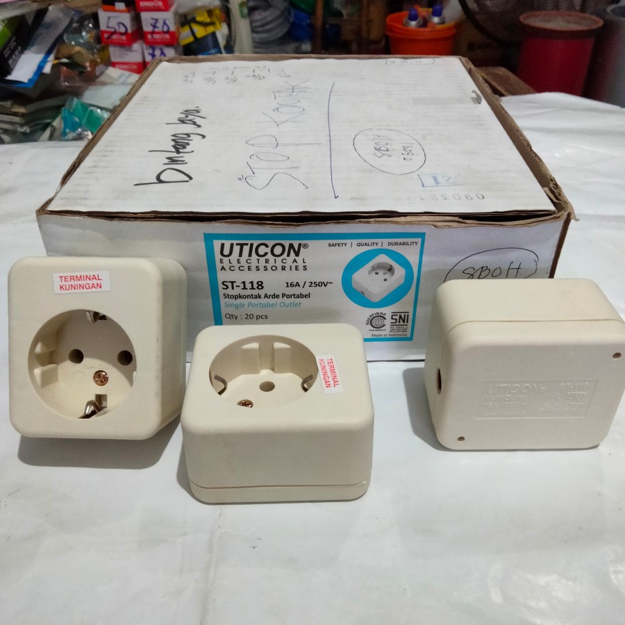 stop kontak arde uticon