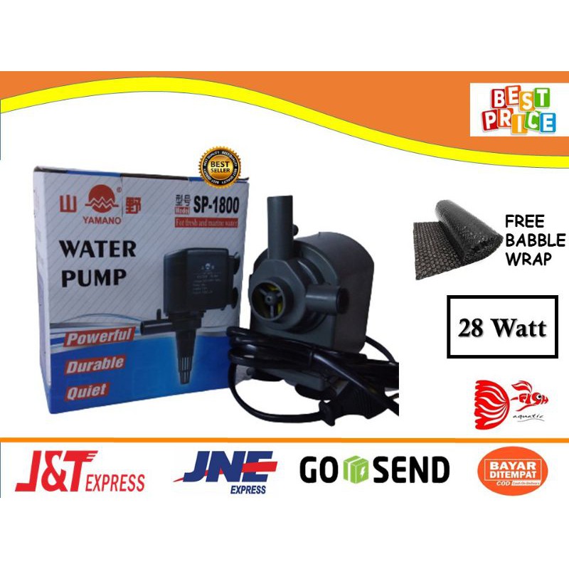 YAMANO SP1800 SP 1800 pompa celup power head aquarium aquascape kolam hidroponik Pompa celup murah