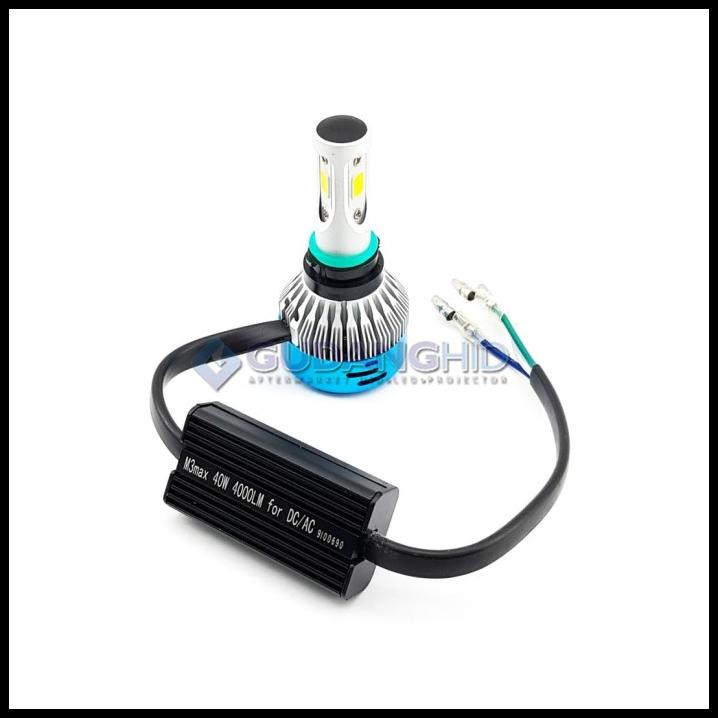 Lampu Led Motor 3 Sisi Ac Dc H6 40W 4000 Lumen Rtd 6 Sisi Kalah Terang