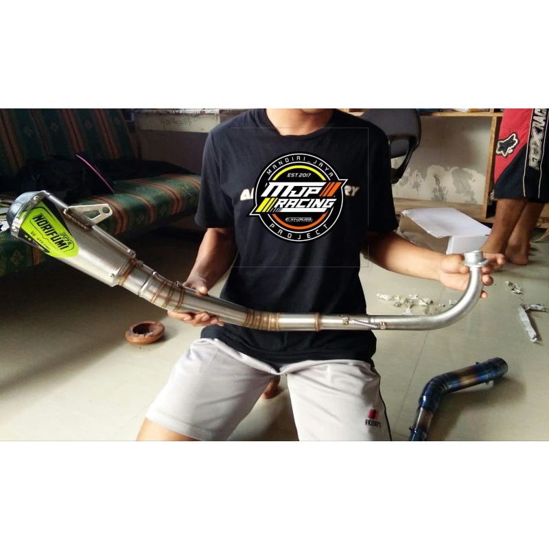 Knalpot NORIFUMI GTX PRO all Motor Bebek & Matic.