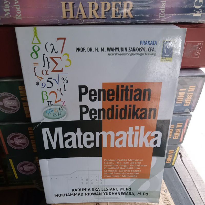 Jual Buku Penelitian Pendidikan Matematika Pengarang Karunia Eka ...