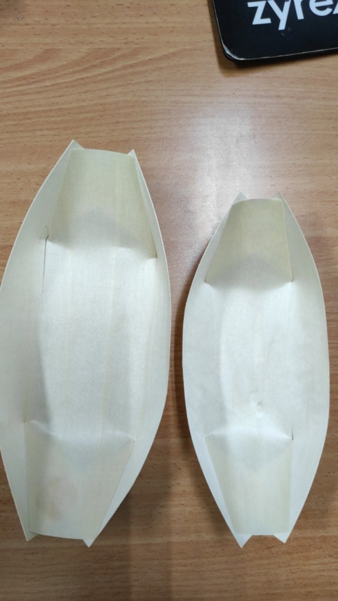 Garudabali Piring Saji Mangkok Kayu Wooden Plate Food Snack Cake Dessert No Paper Tray Bowl Pudding