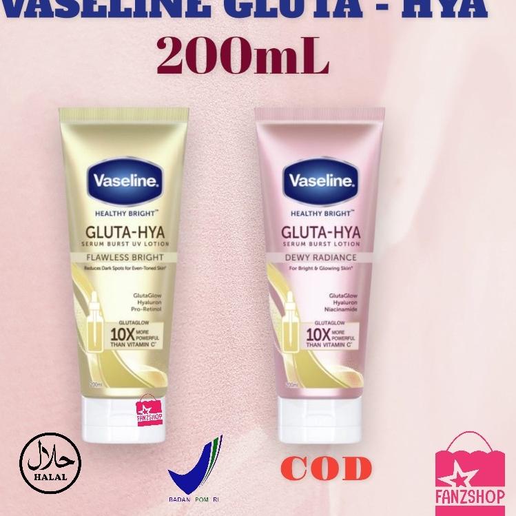 VASELINE GLUTA HYA 200mili VASELINE GLUTA HYA THAILAND