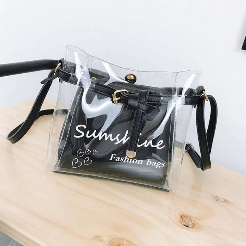 TAS MIKA SUNSHINE - Tas Selempang Wanita / Tas Fashion Cewek Simple Cute Imut Cantik Bagus Terlaris 