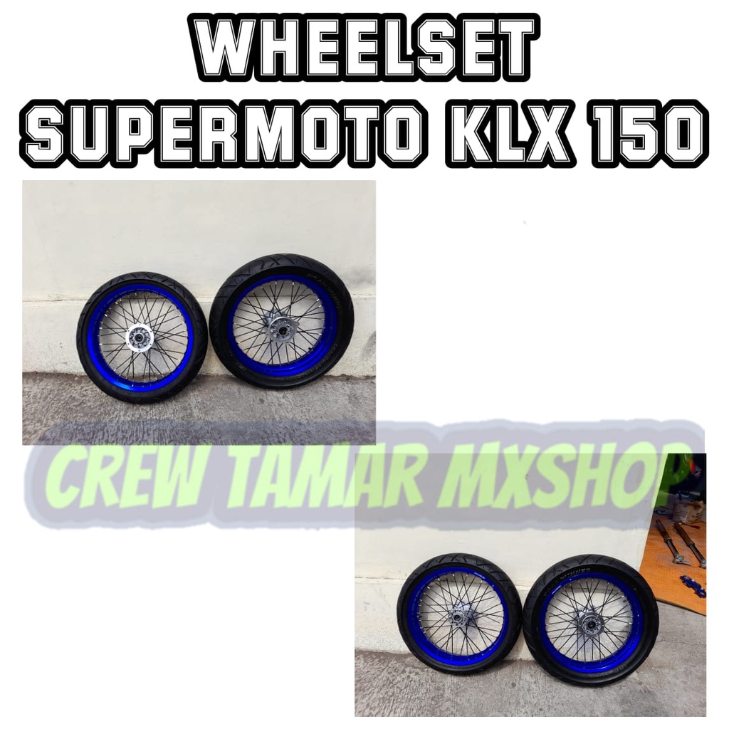 SUPERMOTO KLX 150L DTRACKER KLX BF 250/300 RODA DEPAN BELAKANG 250/300