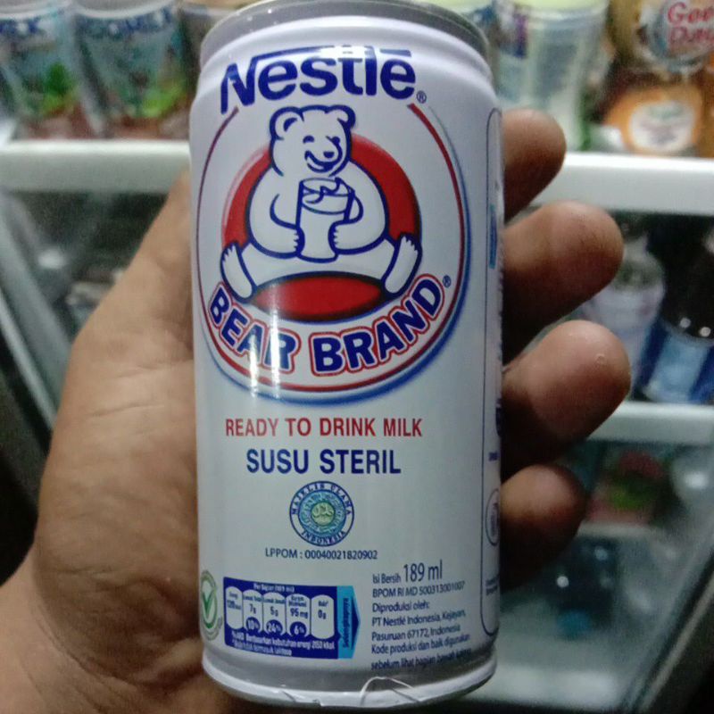 

Susu beruang asli susu bear brand isi 189ml