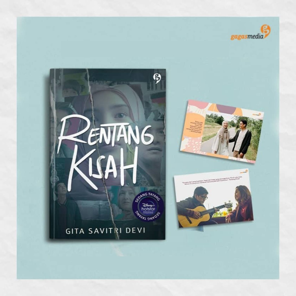 

Rentang Kisah edisi cover Film + Postcard - Gita Savitri Devi