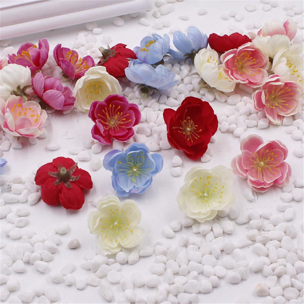 10Pcs DIY Ornamen  Bunga  Buatan Handmade untuk Hiasan 