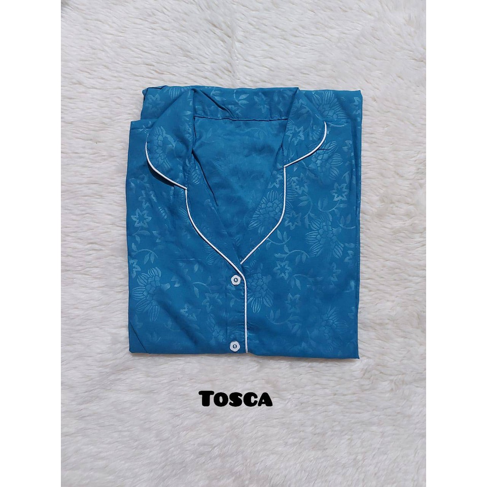 STELAN PIYAMA BAJU TIDUR PP JUMBO EMBOS DEWASA GOOD QUALITY LD 118 CM-TOSCA