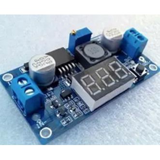 BUCK REGULATOR / MBR LM 2596 with VOLTMETER adjustable DC-DC step down module ultra compact