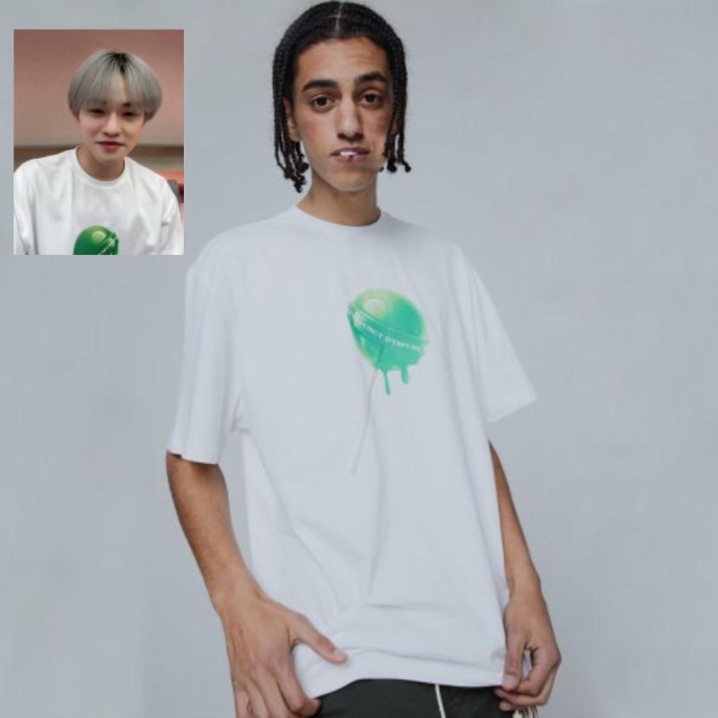 [PO] TOO SWEET BUT CUTE T-SHIRT (WHITE/GREEN) CHENLE NCT