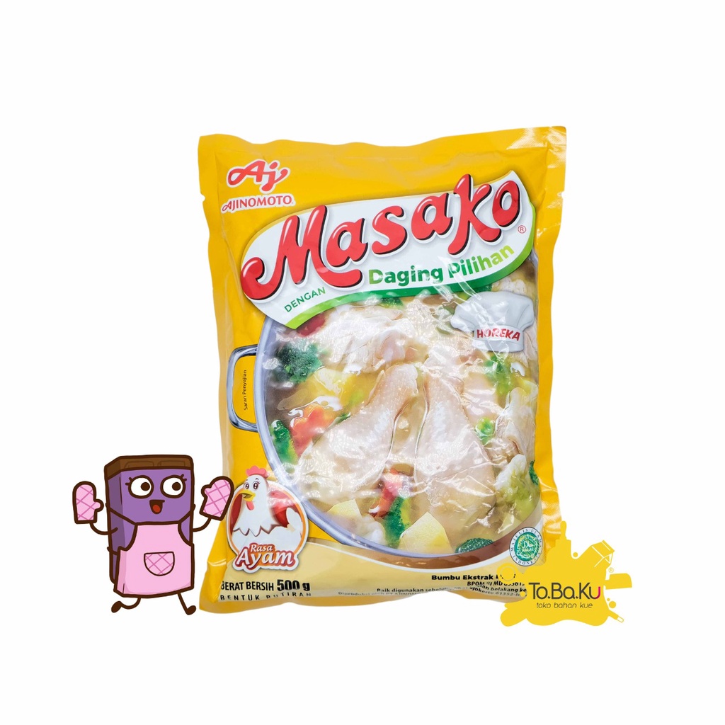 

Masako Kaldu Rasa Ayam 500gr