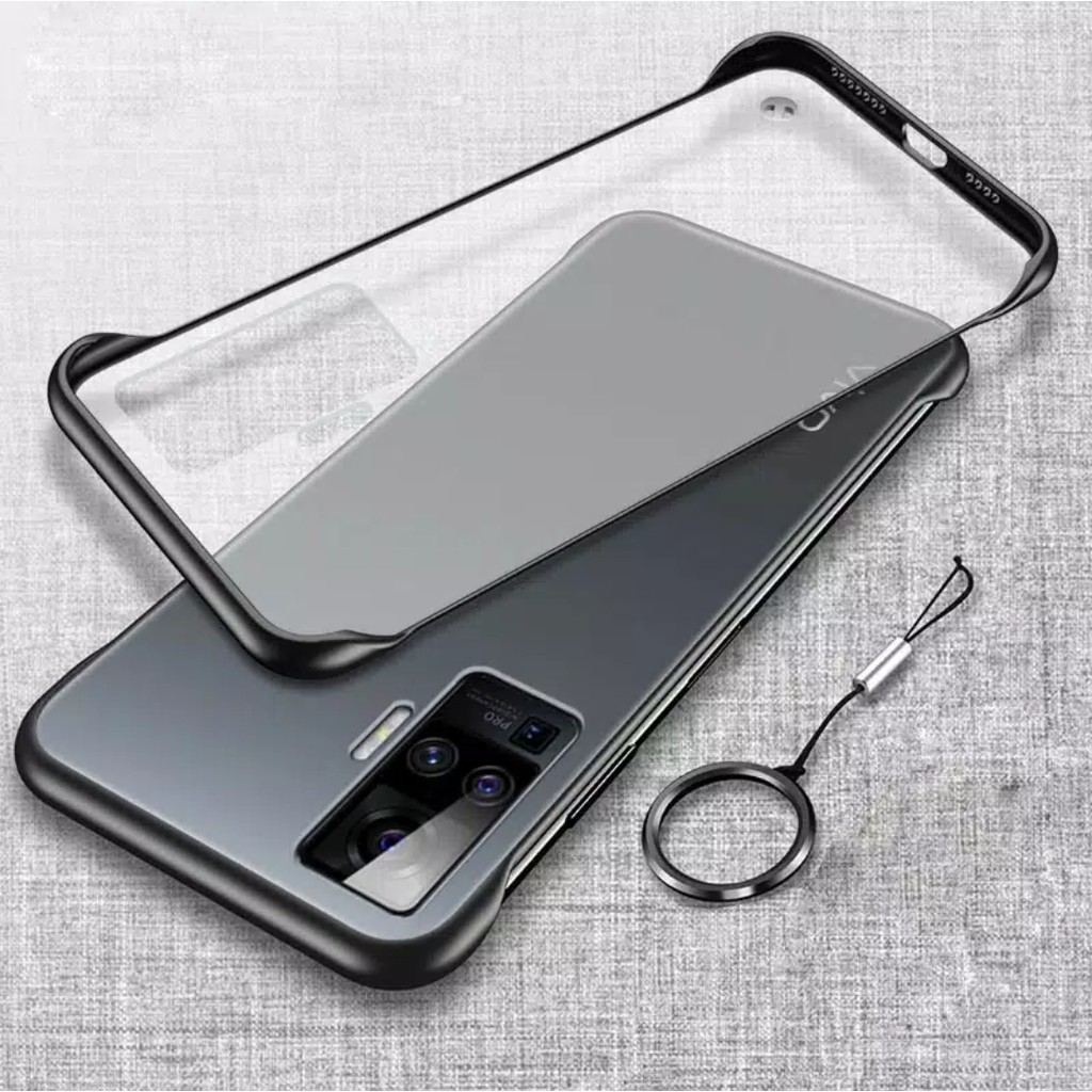 Case VIVO X50 PRO Frameless Transparan Casing Handphone