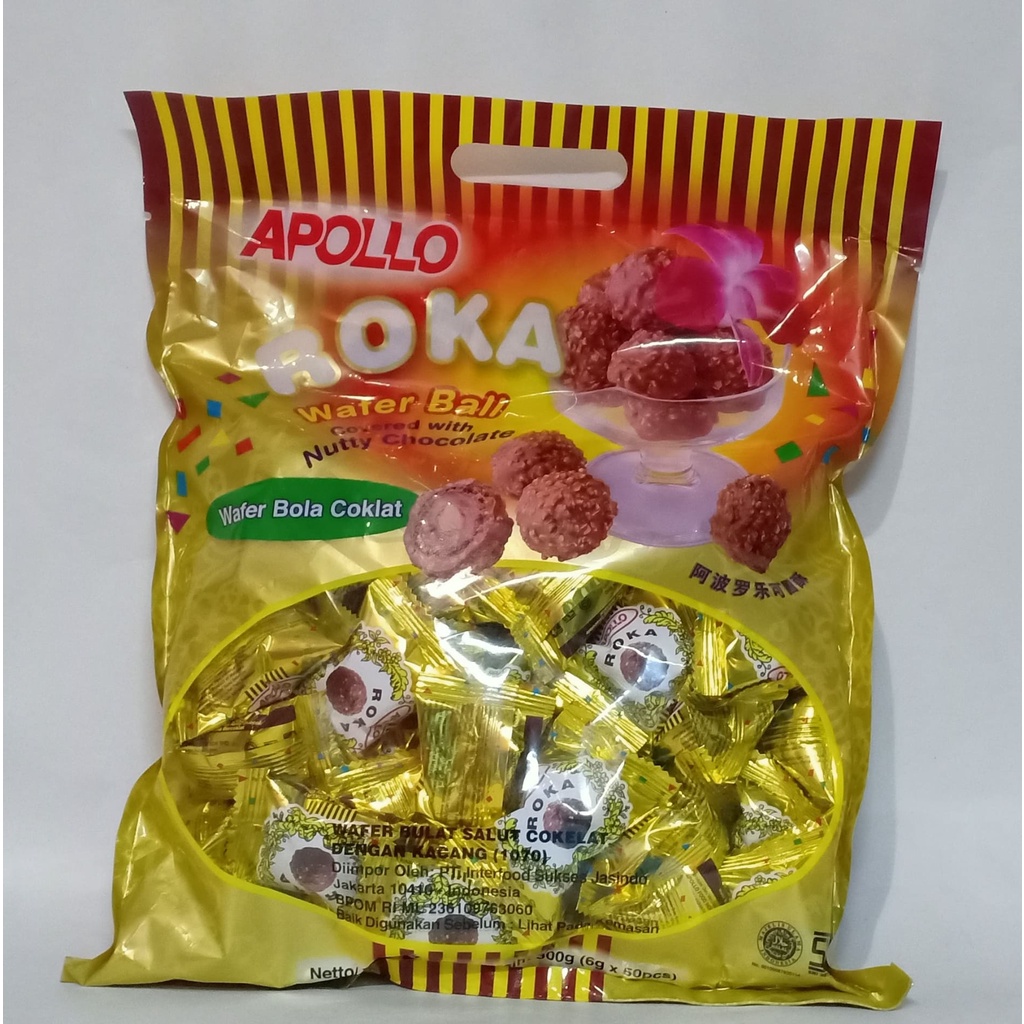 

roka coklat apollo wafer ball
