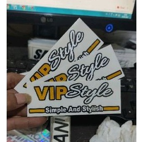 stiker VIP Style stiker motor mobil