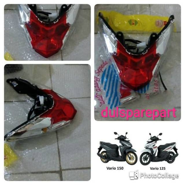 Lampu stop belakang honda vario 150