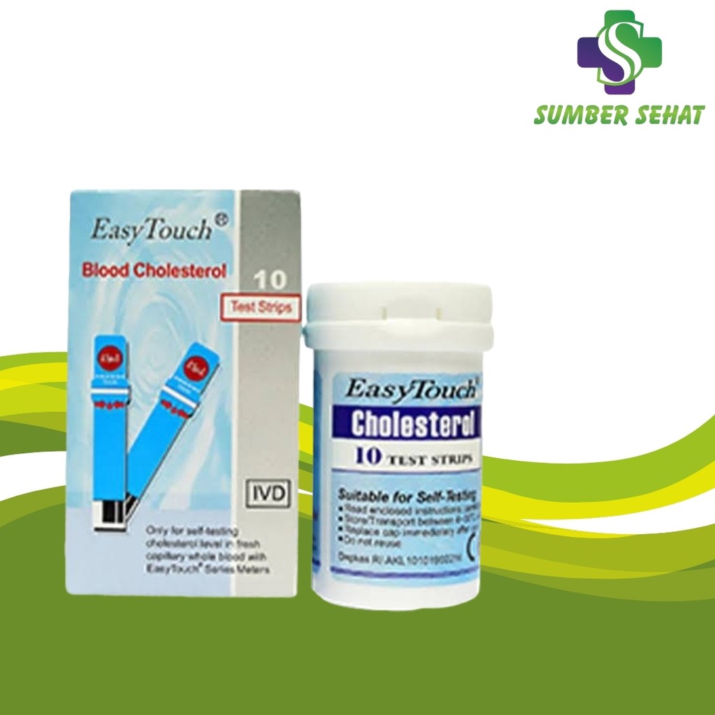 EASY TOUCH CHOLESTEROL BOTOL 10 STRIP