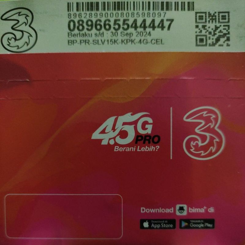 nocan/nomor cantik tri three kwartet