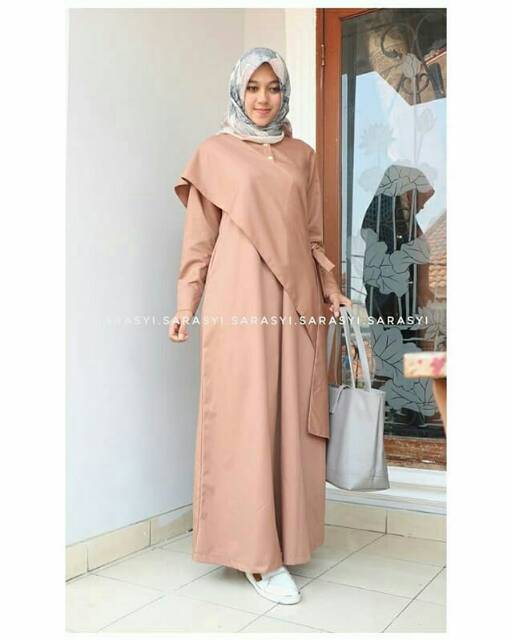 PROMO !!! BISA COD/ Sabyan Dress/ Dress muslim/ gamis murah