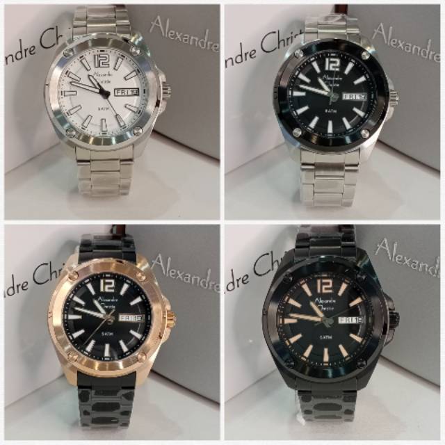 JAM TANGAN ALEXANDRE CHRISTIE 8609 ME ORIGINAL & GARANSI RESMI AC