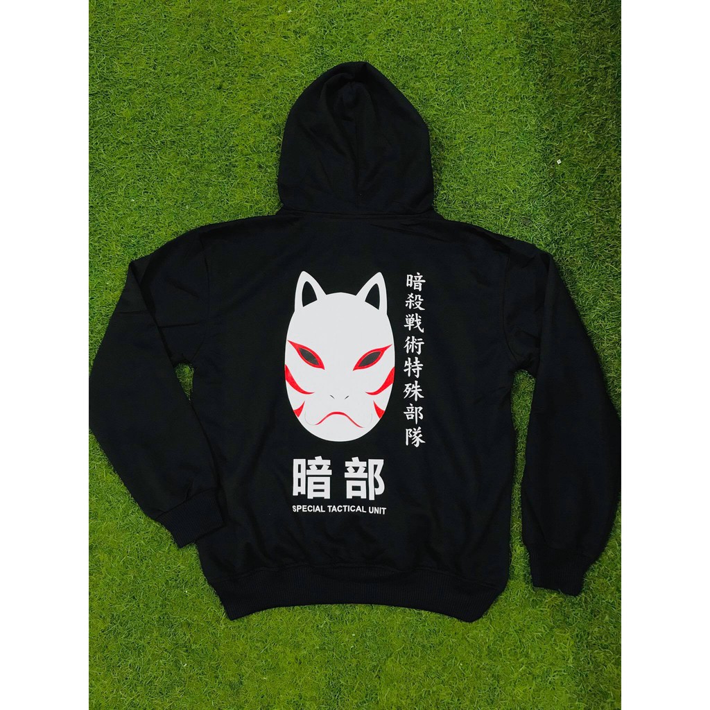 Hoodie Anbu Black Ops Anime Manga Naruto