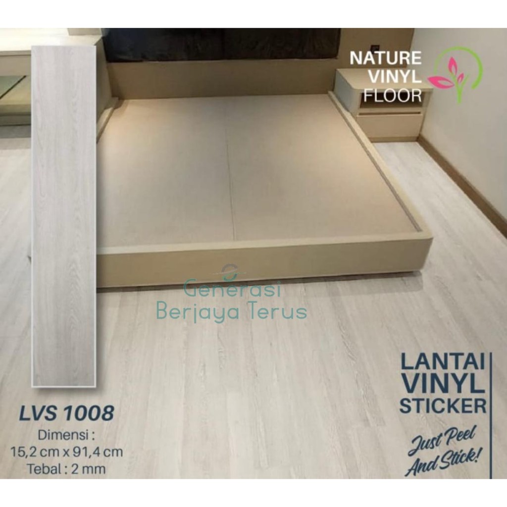 Nature Vinyl Sticker 1008/Lantai Kayu/Vinyl Lantai 1008